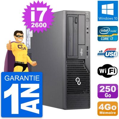 Fujitsu Siemens Pc Fujitsu Esprimo E500 Dt Intel I7-2600 Ram 4go Disque 250go Windows 10 Wifi - Publicité Fujitsu Siemens Pc Fujitsu Esprimo E500 Dt Intel I7-2600 Ram 4go Disque 250go Windows 10 Wifi - Publicité