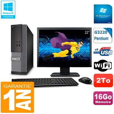 DELL - 3020 SFF - Écran 22 pouces - 16 Go RAM - Desktop PC - Publicité DELL - 3020 SFF - Écran 22 pouces - 16 Go RAM - Desktop PC - Publicité