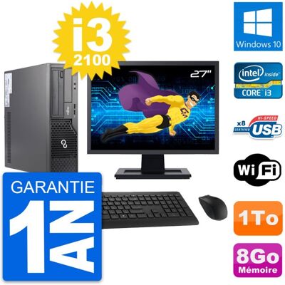 Fujitsu Siemens - E500 - Écran 27 pouces - i3-2100 - Desktop PC - Publicité Fujitsu Siemens - E500 - Écran 27 pouces - i3-2100 - Desktop PC - Publicité