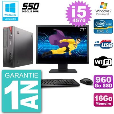 Fujitsu Siemens Esprimo E520 - i5-4570 - 16GB RAM - PC de bureau - Publicité Fujitsu Siemens Esprimo E520 - i5-4570 - 16GB RAM - PC de bureau - Publicité