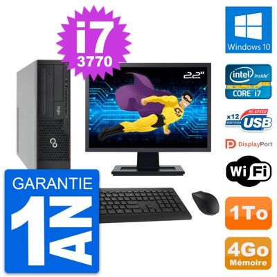 Fujitsu Siemens Pc Fujitsu E910 Dt Ecran 22\" Intel I7-3770 Ram 4go Disque 1to Windows 10 Wifi - Publicité Fujitsu Siemens Pc Fujitsu E910 Dt Ecran 22\" Intel I7-3770 Ram 4go Disque 1to Windows 10 Wifi - Publicité