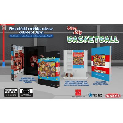 Retro-Bit River City Basketball Nes Neuf Sous Blister - Publicité Retro-Bit River City Basketball Nes Neuf Sous Blister - Publicité