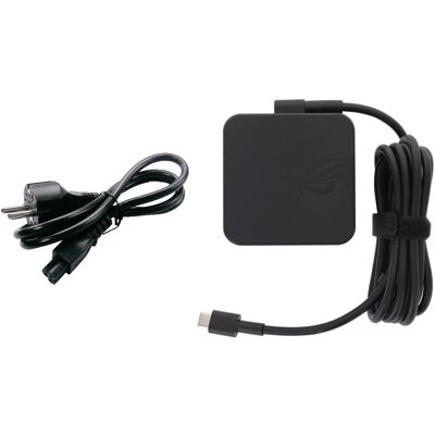 Asus Officiel Chargeur 65w Type C Pour Console Portable Rog Ally - Publicité Asus Officiel Chargeur 65w Type C Pour Console Portable Rog Ally - Publicité