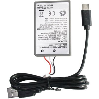 Straße Game Batterie Câble Pour Manette Sony Dualsense 5 Ps5 Playstation 5 Lip1708 2000 Mah - Publicité Straße Game Batterie Câble Pour Manette Sony Dualsense 5 Ps5 Playstation 5 Lip1708 2000 Mah - Publicité