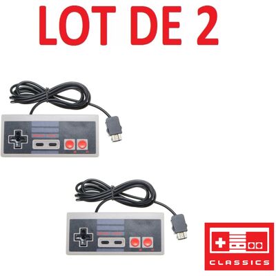 Straße Game 2 X Manette Pour Nintendo Nes Classic Mini - 1,8 Mètre - Publicité Straße Game 2 X Manette Pour Nintendo Nes Classic Mini - 1,8 Mètre - Publicité