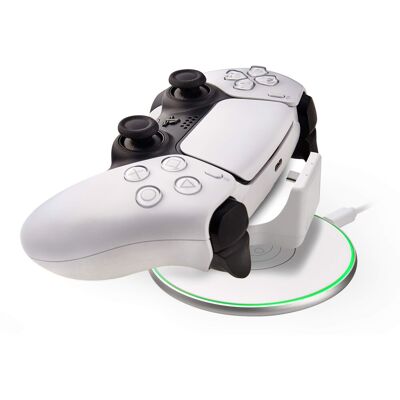 Numskull - Station Recharge Sans Fil Pour Manette Ps5 - Publicité Numskull - Station Recharge Sans Fil Pour Manette Ps5 - Publicité