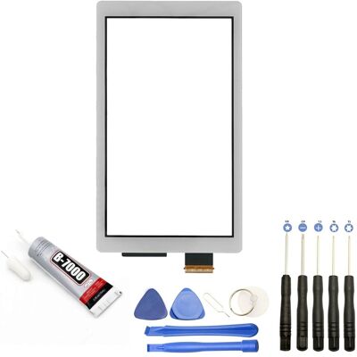 Visiodirect Vitre Ecran Tactile Pour Nintendo Switch Lite 5.5\" Gris+outils - Publicité Visiodirect Vitre Ecran Tactile Pour Nintendo Switch Lite 5.5\" Gris+outils - Publicité
