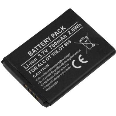 Avizar Batterie De Remplacement Pour Alcatel Ot-356 Ot-665 700mah Li-Ion - Publicité Avizar Batterie De Remplacement Pour Alcatel Ot-356 Ot-665 700mah Li-Ion - Publicité