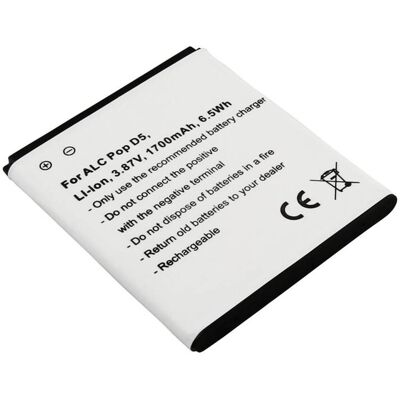 Avizar Batterie De Remplacement Pour Alcatel Pop D5 Ot-5038 3.87v 1700mah Li-Ion - Publicité Avizar Batterie De Remplacement Pour Alcatel Pop D5 Ot-5038 3.87v 1700mah Li-Ion - Publicité