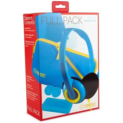 Starters Pack Combiné Full Sw Lite Nintendo Switch Casque Poignées Étui De Jeu - Publicité Starters Pack Combiné Full Sw Lite Nintendo Switch Casque Poignées Étui De Jeu - Publicité