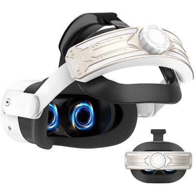 Sangle De Tête Vr Pour 3s Elite Strap, Maintien Et Confort Améliorés, Band5418 - Publicité Sangle De Tête Vr Pour 3s Elite Strap, Maintien Et Confort Améliorés, Band5418 - Publicité