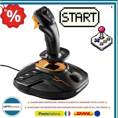 Thrustmaster T.16000m Fcs Joystick Simulateur De Vol Usb Pc Magnétique H.E.A.R.T - Publicité Thrustmaster T.16000m Fcs Joystick Simulateur De Vol Usb Pc Magnétique H.E.A.R.T - Publicité