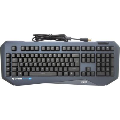 Rapoo V800 Clavier Mécanique Rgb Rétroéclairé Gaming Azerty Belge Noir Usb - Publicité Rapoo V800 Clavier Mécanique Rgb Rétroéclairé Gaming Azerty Belge Noir Usb - Publicité