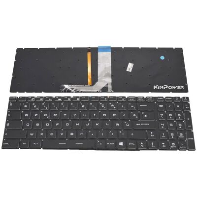 Clavier Azerty Français Pour Msi Gf75 Rétroéclairage Rgb - Publicité Clavier Azerty Français Pour Msi Gf75 Rétroéclairage Rgb - Publicité
