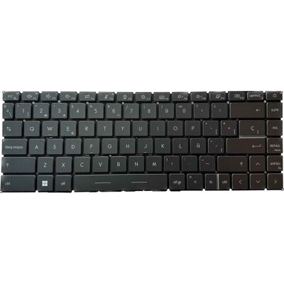 Clavier Msi Moderne 14 Series Espagnol Avec Rétro-Éclairé 9z.Nj2bn.A0s Ae09u010 - Publicité Clavier Msi Moderne 14 Series Espagnol Avec Rétro-Éclairé 9z.Nj2bn.A0s Ae09u010 - Publicité
