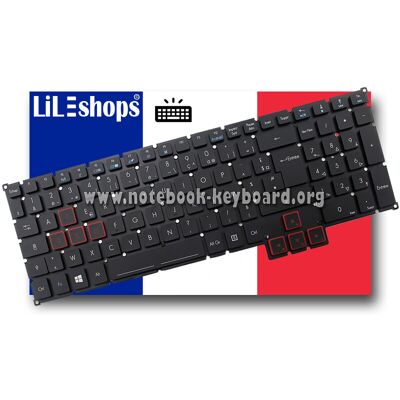 Clavier Français Original Pour Acer Predator 17 Gx-791 Gx-792 Red - Publicité Clavier Français Original Pour Acer Predator 17 Gx-791 Gx-792 Red - Publicité