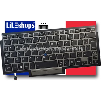 Clavier Français Original Toshiba Portégé Z10t-A-12j Z10t-A-12m Z10t-A-12v Neuf - Publicité Clavier Français Original Toshiba Portégé Z10t-A-12j Z10t-A-12m Z10t-A-12v Neuf - Publicité