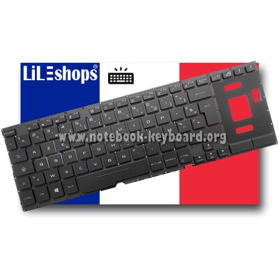 Clavier Français Original Pour Asus Rog Zephyrus Gx501g Gx501gi Neuf - Publicité Clavier Français Original Pour Asus Rog Zephyrus Gx501g Gx501gi Neuf - Publicité
