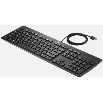 Clavier Usb Professionnel Mince Qwerty Hp N3r87aaabb, 803181-L31 New + Tva - Publicité Clavier Usb Professionnel Mince Qwerty Hp N3r87aaabb, 803181-L31 New + Tva - Publicité