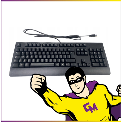 IBM Clavier Azerty Usb Lenovo Kbbh21 Noir 105 Touches Keyboard Neuf - Publicité IBM Clavier Azerty Usb Lenovo Kbbh21 Noir 105 Touches Keyboard Neuf - Publicité