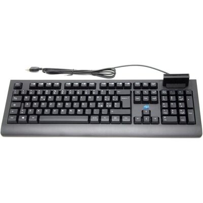 Nilox Modèle NXKDNIE001T - Clavier avec lecteur de cartes - Publicité Nilox Modèle NXKDNIE001T - Clavier avec lecteur de cartes - Publicité