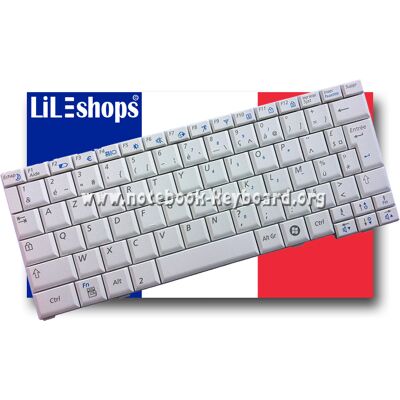 Clavier Français Original Blanc Samsung Nc20 Np-Nc20 Série Neuf - Publicité Clavier Français Original Blanc Samsung Nc20 Np-Nc20 Série Neuf - Publicité