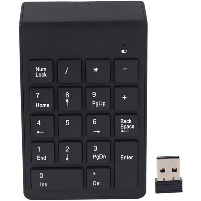 2x(Clavier Numerique, Clavier Usb Sans Fil 18 Touches Clavier Avec 2.4g Us7777 - Publicité 2x(Clavier Numerique, Clavier Usb Sans Fil 18 Touches Clavier Avec 2.4g Us7777 - Publicité