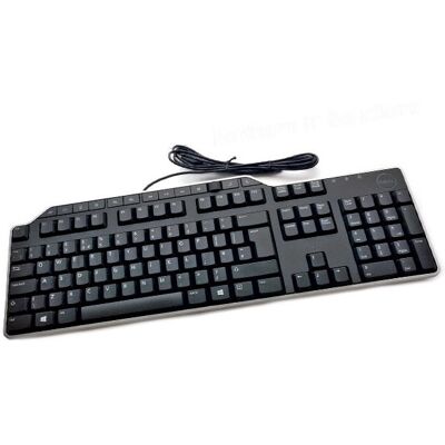 Clavier Pc Filaire Azerty Noir Usb Dell Kb522 054njw 54njw 108 Touches Keyboard - Publicité Clavier Pc Filaire Azerty Noir Usb Dell Kb522 054njw 54njw 108 Touches Keyboard - Publicité