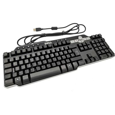 Clavier Pc Azerty Usb Dell Sk-8135 0dj348 Dj348 Hub Multimédia - Publicité Clavier Pc Azerty Usb Dell Sk-8135 0dj348 Dj348 Hub Multimédia - Publicité