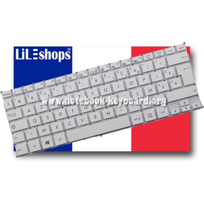 Clavier Français Original Blanc Pour Asus Vivobook F201e X201e Série Neuf - Publicité Clavier Français Original Blanc Pour Asus Vivobook F201e X201e Série Neuf - Publicité