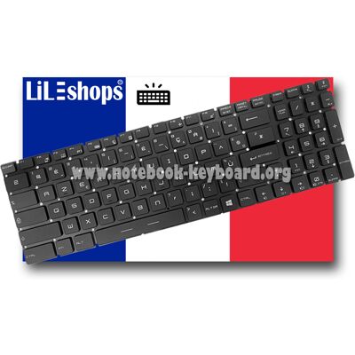 Clavier Français Original Msi Pe60 2qd 2qe 6qe 7rd / Pe70 6qe 7rd Rétroéclairé - Publicité Clavier Français Original Msi Pe60 2qd 2qe 6qe 7rd / Pe70 6qe 7rd Rétroéclairé - Publicité