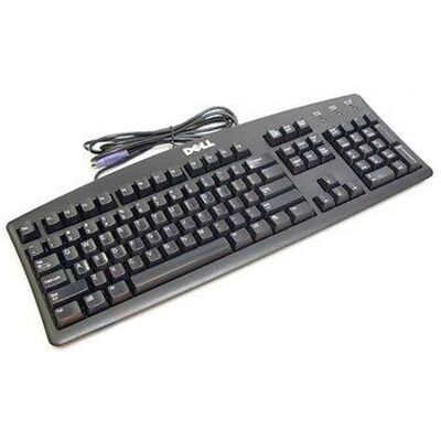 Clavier Azerty Noir Ps/2 Dell Sk-8110 Pc Keyboard 104 Touches - Publicité Clavier Azerty Noir Ps/2 Dell Sk-8110 Pc Keyboard 104 Touches - Publicité