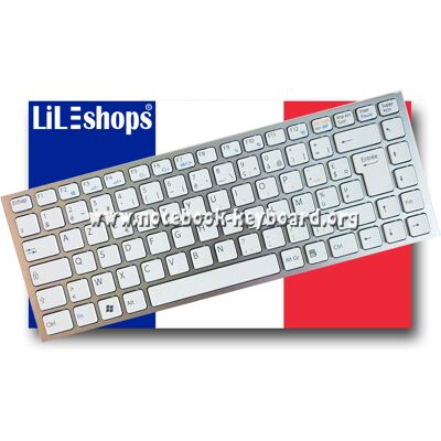 Clavier Français Original Pour Sony Vaio Pcg-41112m Neuf - Publicité Clavier Français Original Pour Sony Vaio Pcg-41112m Neuf - Publicité