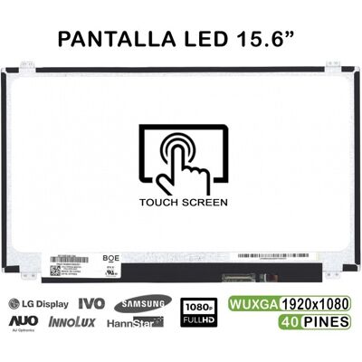 Écran Tactile OEM de 15,6" pour Laptop - NT156FHM-T00 FHD - Publicité Écran Tactile OEM de 15,6" pour Laptop - NT156FHM-T00 FHD - Publicité