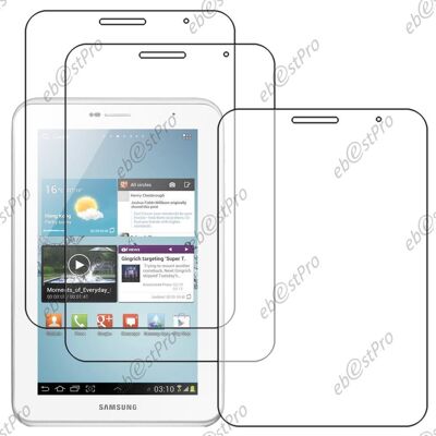 Ebeststar 3 Film Ecran Transparent Pour Samsung Galaxy Tab 2 7.0 P3100 P3110 7 Pouce - Publicité Ebeststar 3 Film Ecran Transparent Pour Samsung Galaxy Tab 2 7.0 P3100 P3110 7 Pouce - Publicité