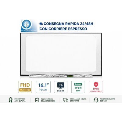 Boe Écran Lcd Hp Pavilion Gaming 16-A0301ng 16,1 Led Fhd 1920x1080 30 Broches Ips - Publicité Boe Écran Lcd Hp Pavilion Gaming 16-A0301ng 16,1 Led Fhd 1920x1080 30 Broches Ips - Publicité
