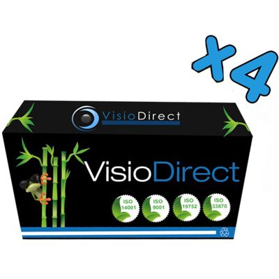 Visiodirect 4 Toner Cartouche Noir Ce285a 85a Pour Hp Laserjet M1210 Mfp P1102 P1102 W - Publicité Visiodirect 4 Toner Cartouche Noir Ce285a 85a Pour Hp Laserjet M1210 Mfp P1102 P1102 W - Publicité