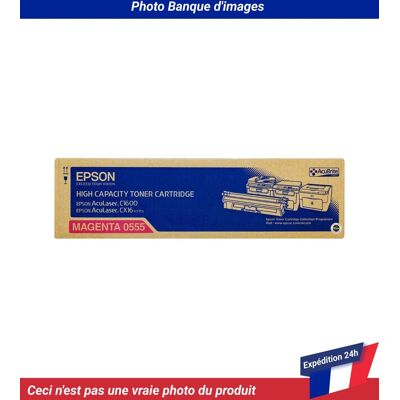 C13s050555 Epson Aculaser C1600 Cartouche De Toner Magenta - Publicité C13s050555 Epson Aculaser C1600 Cartouche De Toner Magenta - Publicité