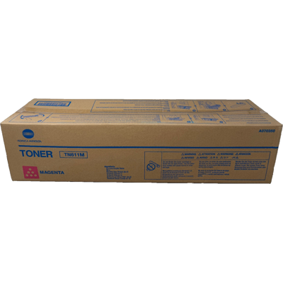 Konica Minolta A070350 Tn611m Toner Original Magenta Pour Bizhub C451/c550 - Publicité Konica Minolta A070350 Tn611m Toner Original Magenta Pour Bizhub C451/c550 - Publicité