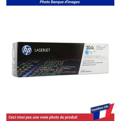 Cartouche de toner cyan HP - LaserJet - Original - 1400 pages - HP 304L - Publicité Cartouche de toner cyan HP - LaserJet - Original - 1400 pages - HP 304L - Publicité