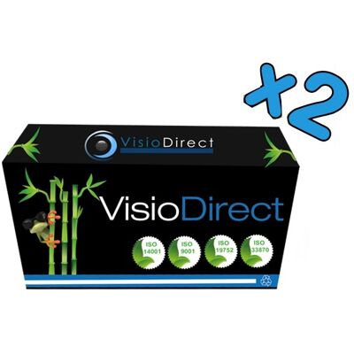 Visiodirect 2 Toner Noir Ce285a 85a Pour Hp Laserjet P1103 Pro P1102 P1103 - Publicité Visiodirect 2 Toner Noir Ce285a 85a Pour Hp Laserjet P1103 Pro P1102 P1103 - Publicité