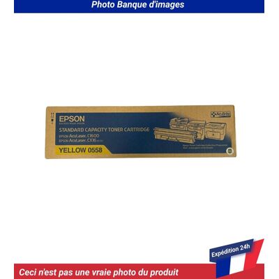 C13s050558 Epson Aculaser C1600 Cartouche De Toner Jaune - Publicité C13s050558 Epson Aculaser C1600 Cartouche De Toner Jaune - Publicité