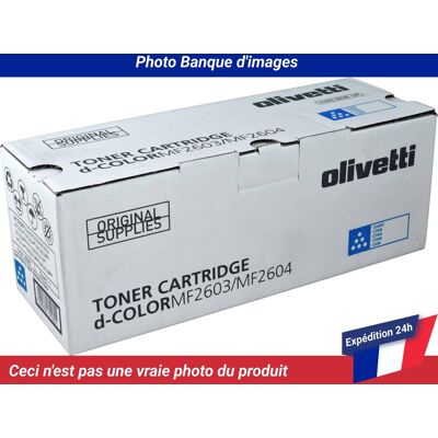 B0947 Olivetti D-Color Mf2603 Toner Cyan - Publicité B0947 Olivetti D-Color Mf2603 Toner Cyan - Publicité
