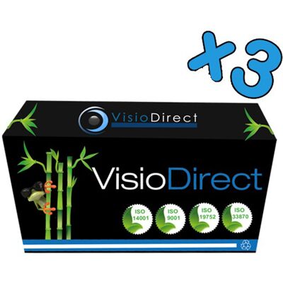 Visiodirect 3 Toner Cartouche Noir Ce285a 85a Pour Hp Laserjet P1103 Pro P1102 P1103 - Publicité Visiodirect 3 Toner Cartouche Noir Ce285a 85a Pour Hp Laserjet P1103 Pro P1102 P1103 - Publicité