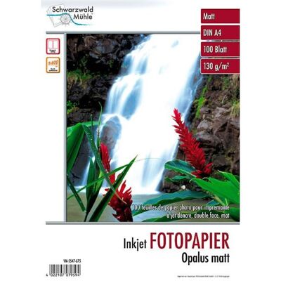 Papier Photo Double Face Mat A4 - 130 G - Schwarzwald Mülhe - Publicité Papier Photo Double Face Mat A4 - 130 G - Schwarzwald Mülhe - Publicité