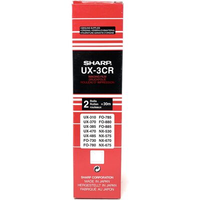 Sharp Fo-3cr Ux-3cr Ttr Original Ux 305 Ux 310 / Ux 330/345/355/370 /385 Fo-775 - Publicité Sharp Fo-3cr Ux-3cr Ttr Original Ux 305 Ux 310 / Ux 330/345/355/370 /385 Fo-775 - Publicité