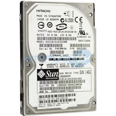 Hitachi - HUC101414CSS300 - 146GB - 2.5" SAS - Disque dur - Publicité Hitachi - HUC101414CSS300 - 146GB - 2.5" SAS - Disque dur - Publicité