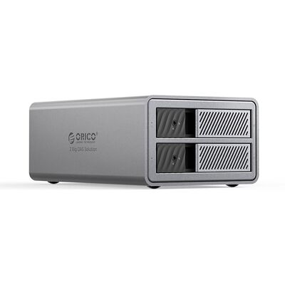 Orico Contrôleur Raid 9828ru3 Pour 2 Disques Durs/ssd Sata 2,5\"/3,5\" - Gris - Publicité Orico Contrôleur Raid 9828ru3 Pour 2 Disques Durs/ssd Sata 2,5\"/3,5\" - Gris - Publicité