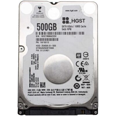 Hitachi Hts545050b7e660 Disque Dur 500gb Sata 2,5 \" Interne Ordinateur Portable - Publicité Hitachi Hts545050b7e660 Disque Dur 500gb Sata 2,5 \" Interne Ordinateur Portable - Publicité