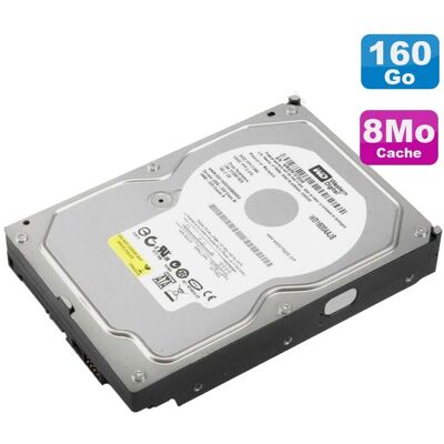 Disque Dur 160go Sata 3.5\" Western Digital Caviar Se Wd1600aajs-08waa0 7200 8mo - Publicité Disque Dur 160go Sata 3.5\" Western Digital Caviar Se Wd1600aajs-08waa0 7200 8mo - Publicité